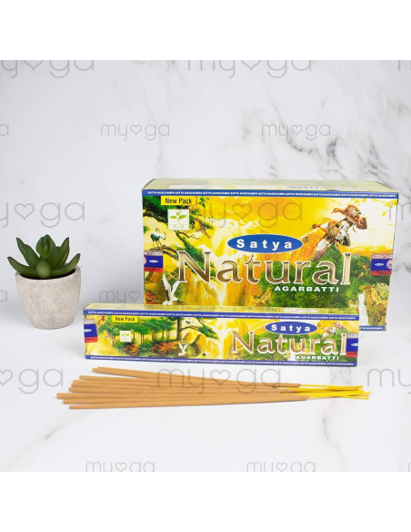 Incienso Natural Satya Sticks 15g  Aromas Puros y Duraderos