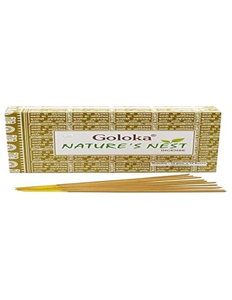 Incienso Goloka Natures Nest 12 varas  Aromas Naturales