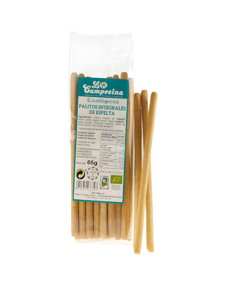 Eco Campesina Palitos de Espelta Integral 20 X 65G da Campesina
