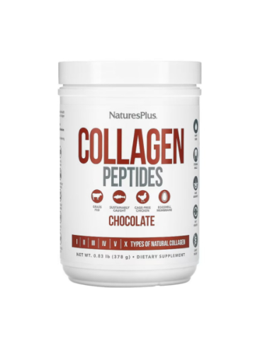 Collagen Peptides 588 g Natures Plus  Piel y Articulaciones Saludables
