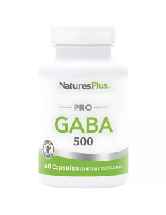 Pro Gaba 500 mg Natures Plus  60 cápsulas para bienestar