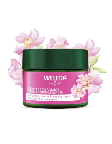 Crema de Día Alisante Rosa Mosqueta y Té Blanco 40ml Weleda