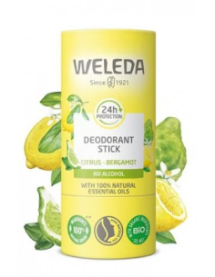 Desodorante Stick Citrus 50gr Weleda  Frescura Natural Diaria