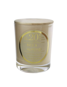 Vela Vaso Perfume Rice-Almond 7,95x9 cm Cerabella 1 Ud.