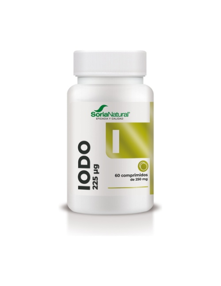 Iodo 60 Comp. Lib. Sostenida Soria Natural  Salud y Bienestar