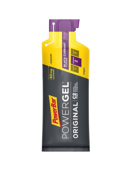 Powergel Cafeína Black Currant 41g Power Bar Energía rápida
