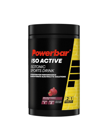 Isoactive Red Fruits 600g Power Bar  Energía y sabor natural