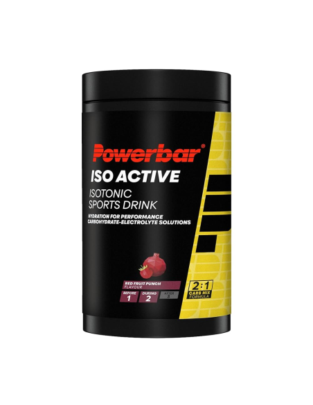 Isoactive Red Fruits 600g Power Bar  Energía y sabor natural