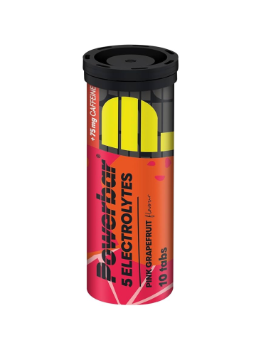 Electrolytes Pink Grapefruit + Cafeína 10 Tabs Power Bar