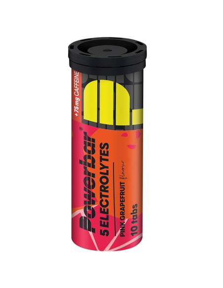 Electrolytes Pink Grapefruit + Cafeína 10 Tabs Power Bar