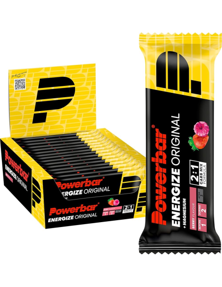 Barritas Energize Berry Cajita 15 Unid 55Gr de Power Bar