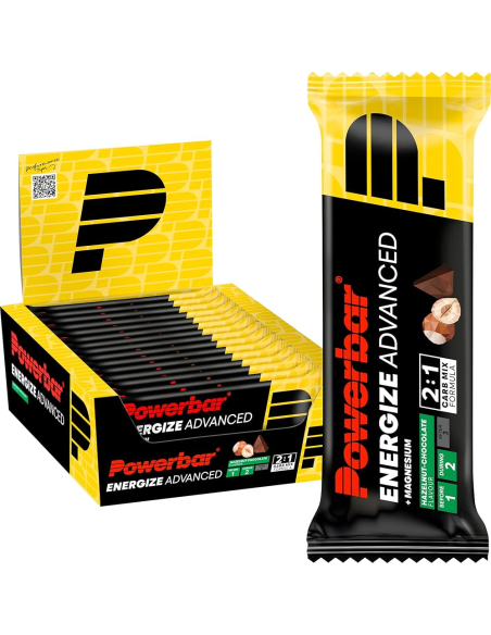 Energize Advanced Chocolate Hazelnut | Pack 15 Barras Power Bar