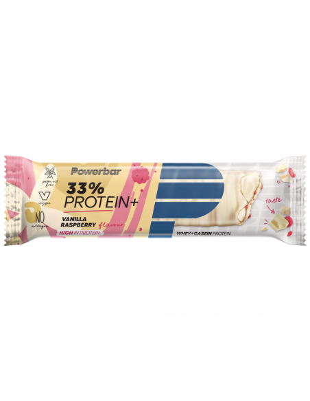 Proteinplus 33% Vainilla-Raspberry 10 Barritas Power Bar