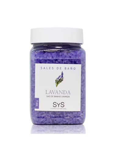 Sales de Baño Lavanda 400g Labnatur Bio  Relajación Natural