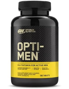 Opti-Men 180 Tabs Optimum Nutrition | Multivitamínico Completo