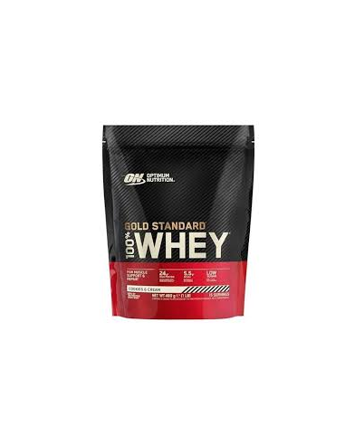 On 100% Whey Gold Standard Cookies & Cream 450Gr de Optimum Nutrition