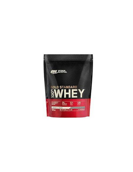 On 100% Whey Gold Standard Cookies & Cream 450Gr de Optimum Nutrition