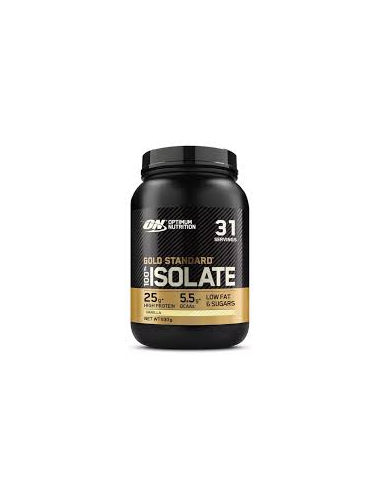 On 100% Gold Standard Isolate Vanilla 930Gr de Optimum Nutrition