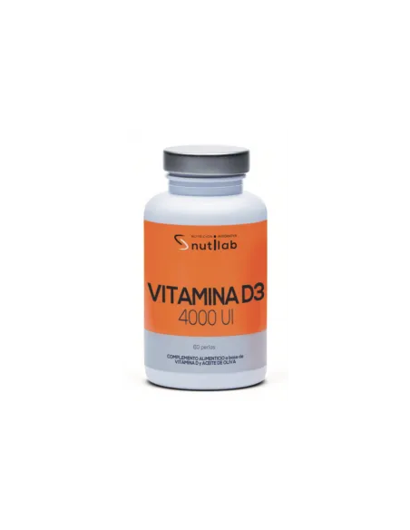 Vitamina D3 4000Ui Nutilab 60 Comprimidos  Salud Ósea