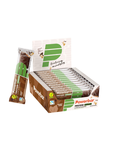 Proteinplus Vegan Salty Almond Caramel 12Barritas de Power Bar