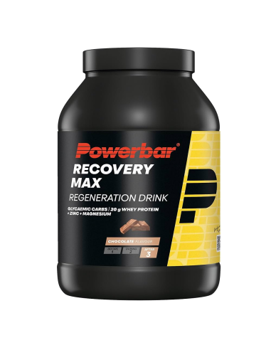 Recovery 20 Max Chocolate 1144g Power Bar  Energía y Recuperación