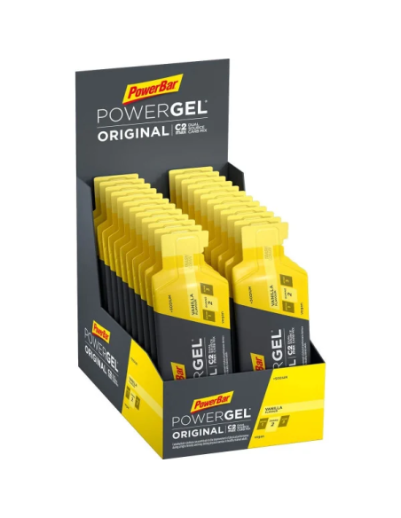 Powergel Shots Vainilla 24 Unid 41g  Energía Power Bar