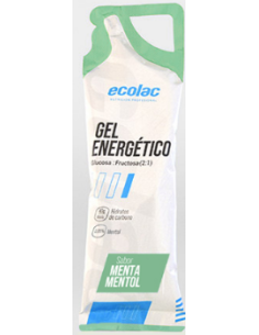 Gel Energético S. Menta-Mentol Ecolac | Energía al Instante 2