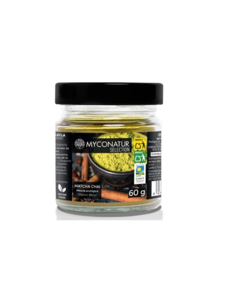 Te Matcha Chai 60g Myconatur  Energía y Sabor Natural
