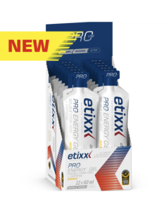 Etixx Gel Energético Mango con Cafeína 12 x 60 ml