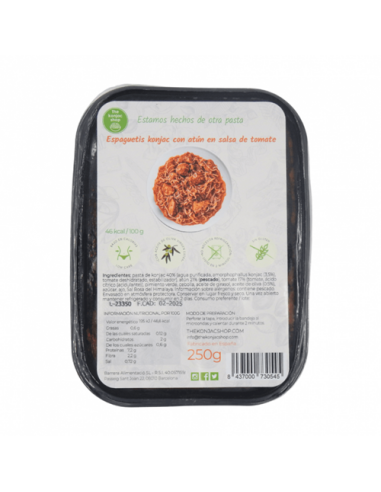 Espaguetis Konjac con Atún 250g | The Konjac Shop Saludable