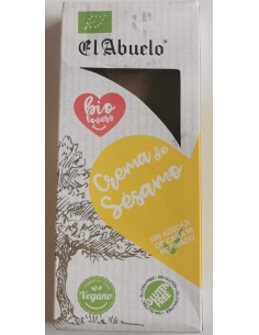 Turrón Crema de Sésamo Vegano 200g Eco Biolovers El Abuelo