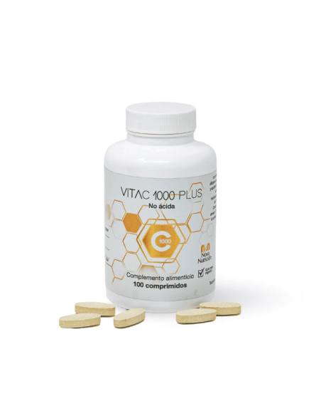 Vita C 1000 Plus No Acida 100 Comp de N&N Nova Nutricion