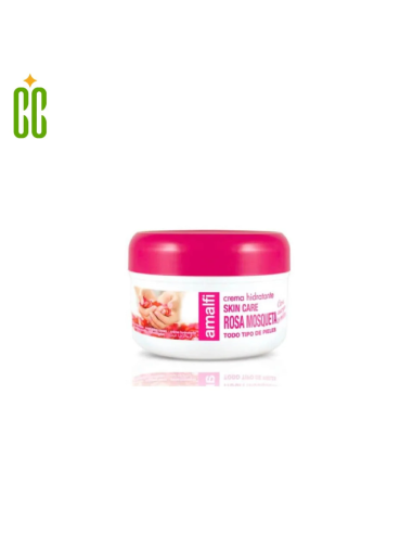 Amalfi Crema Hidratante Rosa Mosqueta 200 ml  Piel Radiante