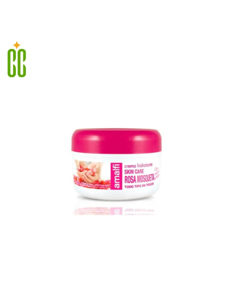 Amalfi Crema Hidratante Rosa Mosqueta 200 ml  Piel Radiante