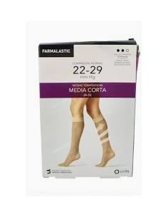 Media Cor Fte S/Punt Beige T28-29 P43-45 Farmalastic 1 Unidad