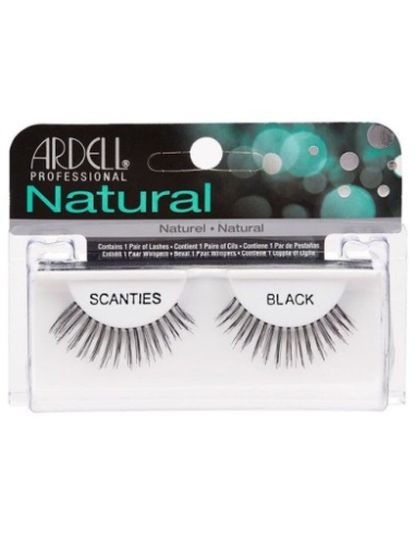 Natural Scanties Pestañas Postizas Negro Ardell, Elegancia