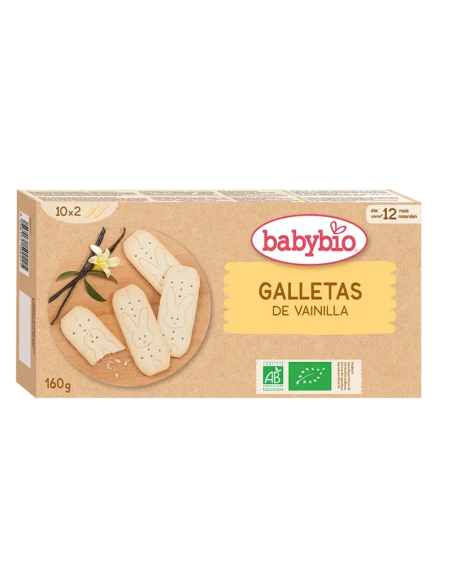 Babybio Galletas Crecimiento Limón Bio 160g - Nutritivas y Naturales