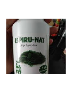 Espirunat 1000 Mg 120 Comp Natdiet | Energía y Vitalidad Natural