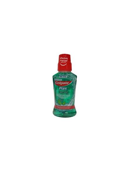 Colgate Plax Soft Mint 250 ml - Enjuague Bucal Refrescante