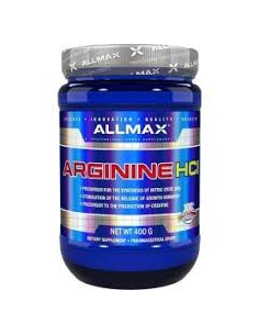 Allmax Nutrition Arginine HCI 400 g  Potencia y Energía