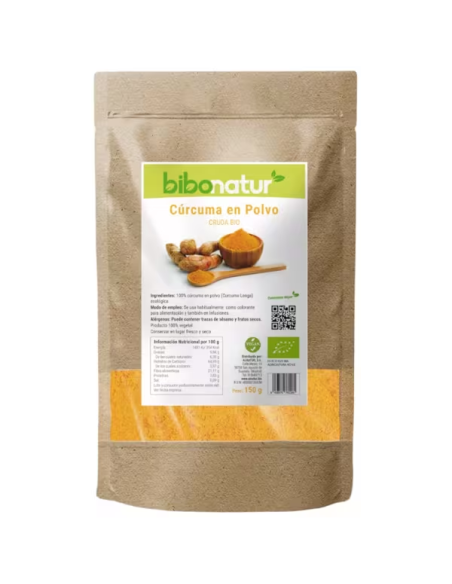 Curcuma Polvo Salero Bio 100Gr de Bibonatur