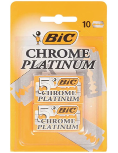 Hojas de Afeitar Bic 10 Unidades - Afeitado Suave y Preciso
