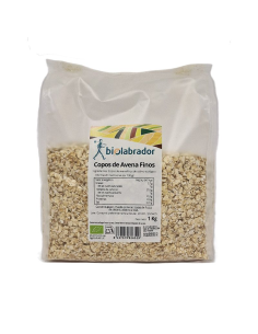 Copos De Avena Finos 1Kg de Biolabrador