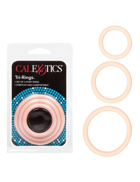Tri Rings Natural Rosa Claro de Calexotics  Placer Seguro
