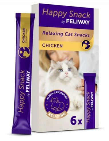 Feliway Happy Snack 15g x6 Sobres Calmante para Gatos