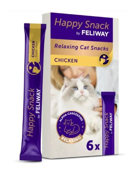 Feliway Happy Snack 15g x6 Sobres Calmante para Gatos