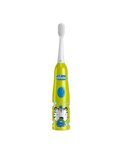 Cepillo Dental Eléctrico Verde Tiger 36M+ Chicco Infantil