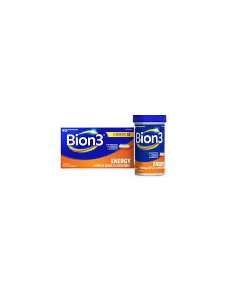Bion 3 Energy 90 Comp: Vitalidad y Energía Diaria Garantizada