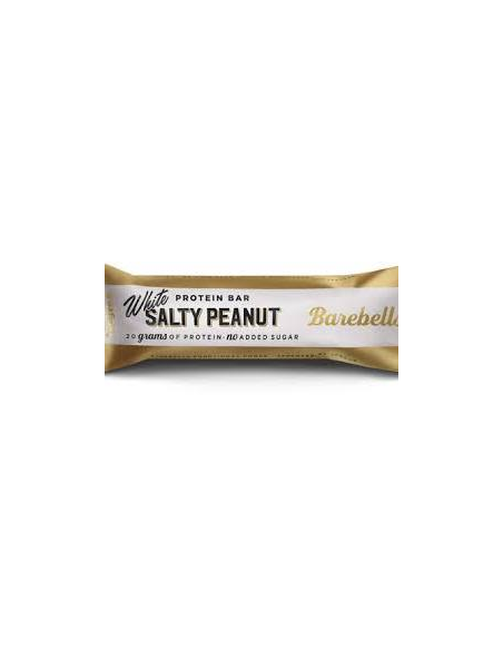 Barrita White Chocolate Salt.Pean Barebells 12x55g sabor único