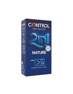 Control Profiláctico Nature 2 In 1 - Pack de 6 Unidades